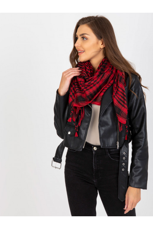 Bordo ir juodos spalvos arafatkos...