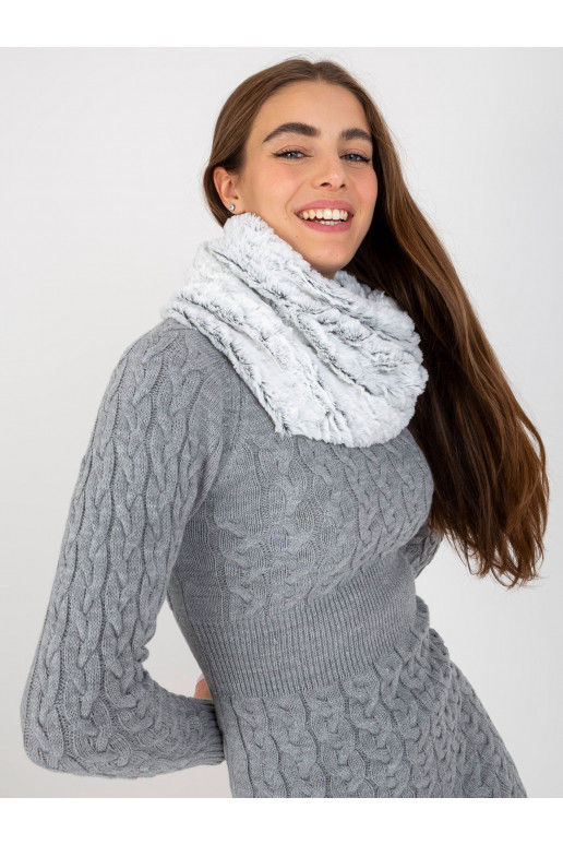 Baltai tamsiai rudas dirbtinio kailio...